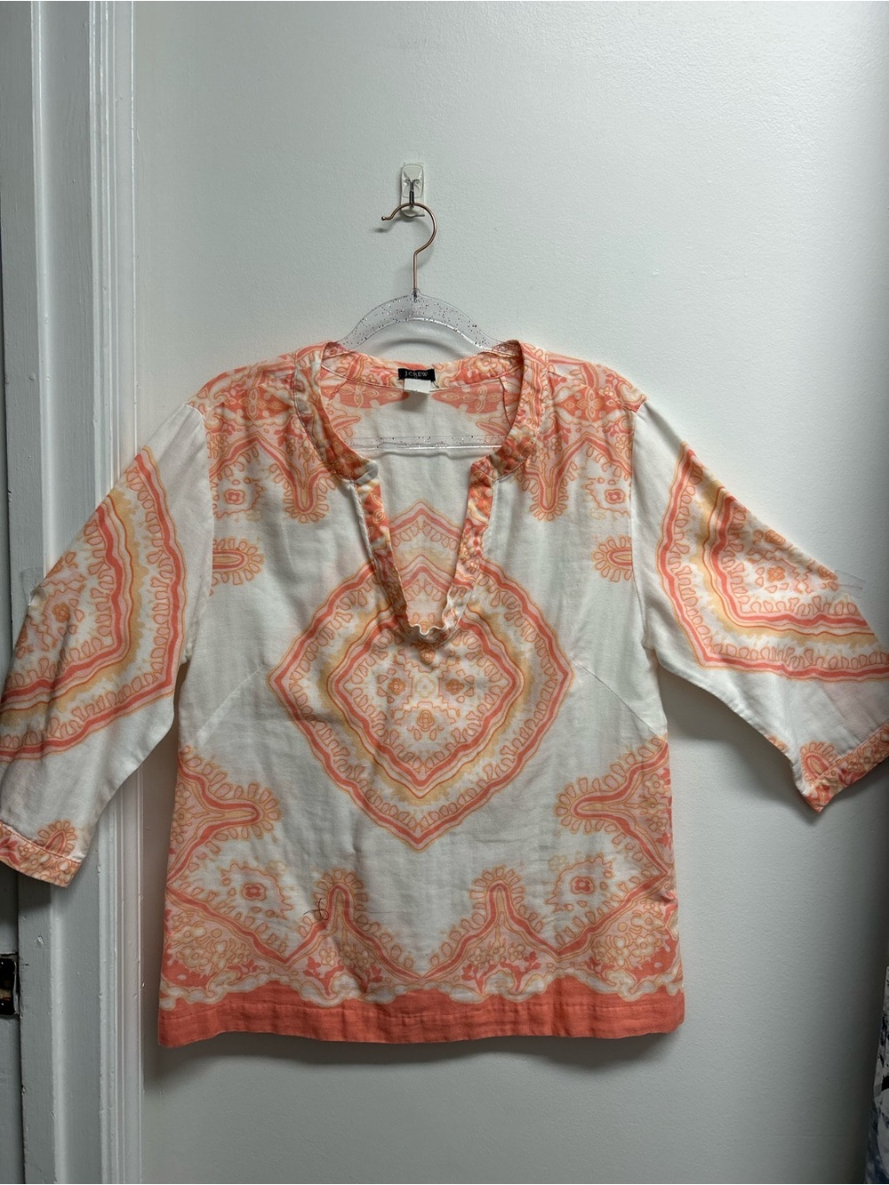 Boho Gauzy Festival Tunic Top